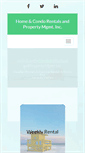 Mobile Screenshot of findsiestakeyrentals.com